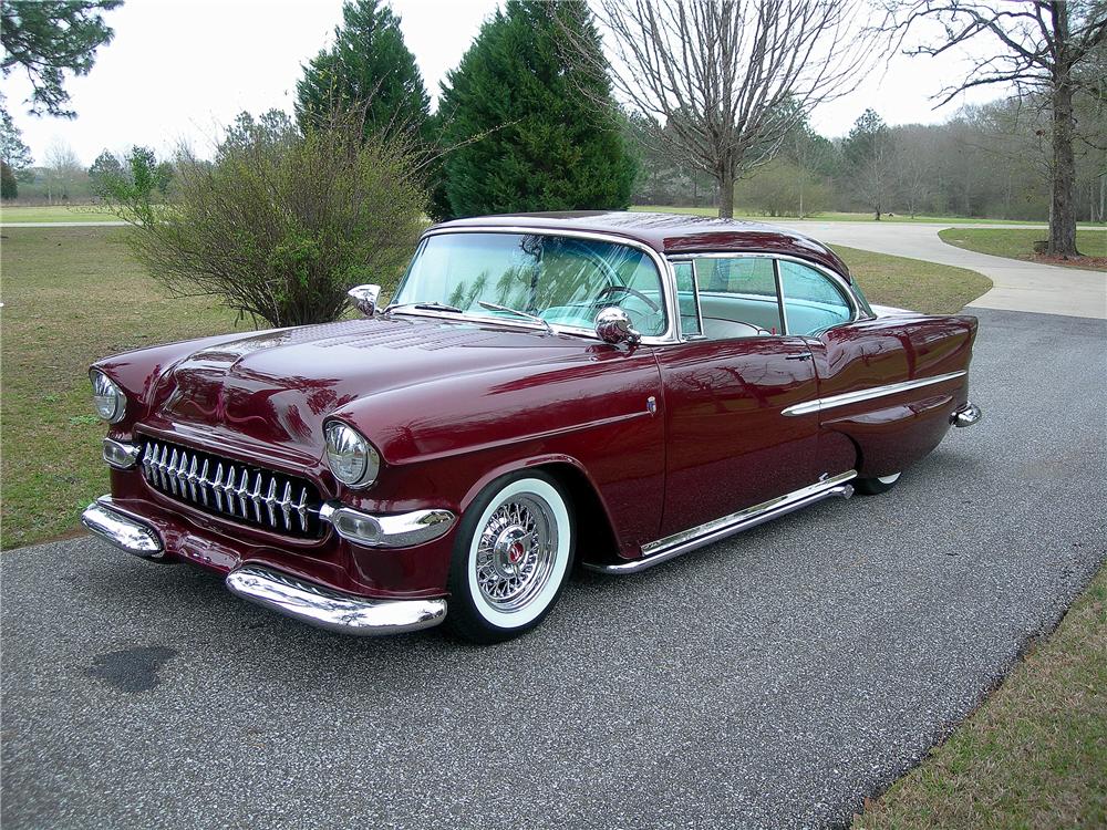 1955 CHEVROLET BEL AIR CUSTOM 2 DOOR HARDTOP