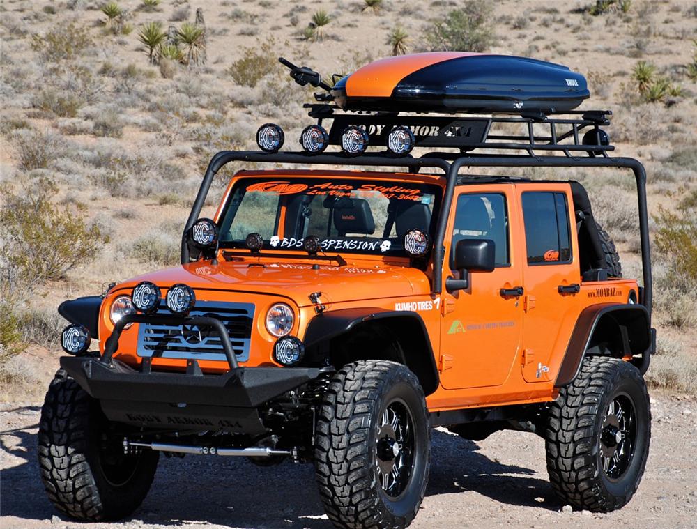 2011 JEEP WRANGLER CUSTOM 4 DOOR HARDTOP