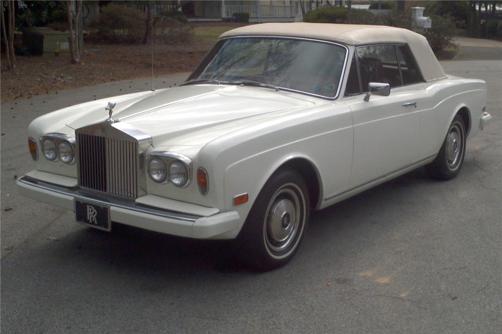 1979 ROLLS-ROYCE CORNICHE CONVERTIBLE