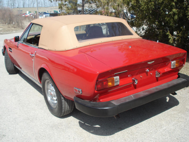 1982 ASTON MARTIN VOLANTE CONVERTIBLE