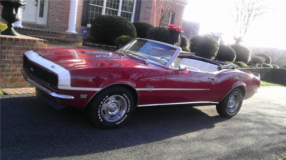 1968 CHEVROLET CAMARO RS/SS CONVERTIBLE