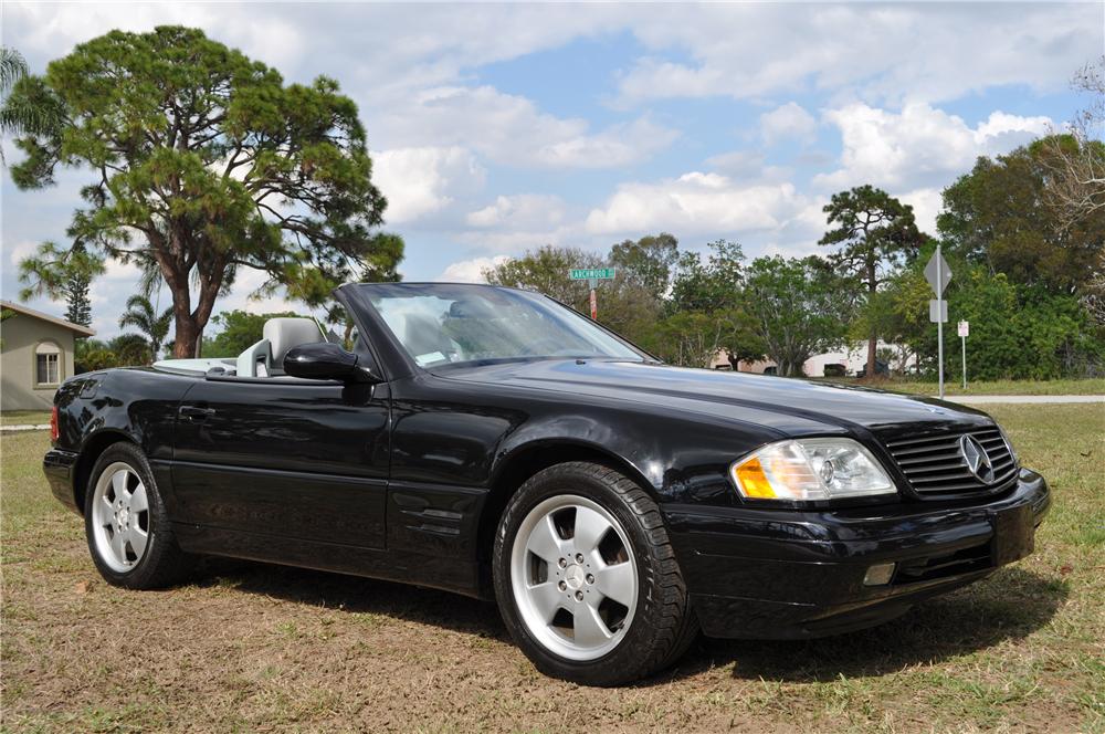 2000 MERCEDES-BENZ SL500 CONVERTIBLE