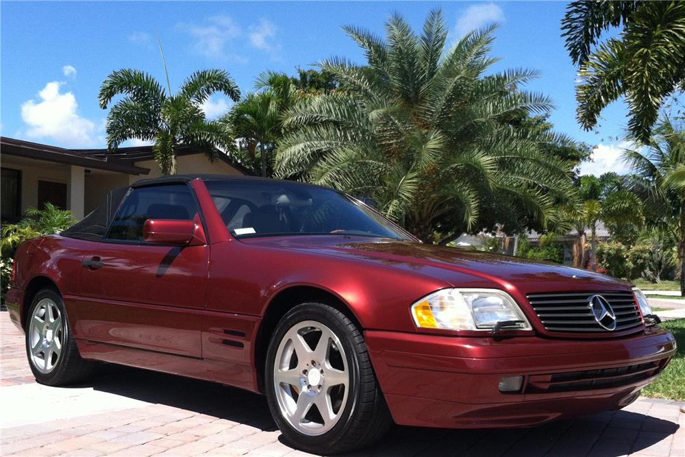 1997 MERCEDES-BENZ SL500 CONVERTIBLE