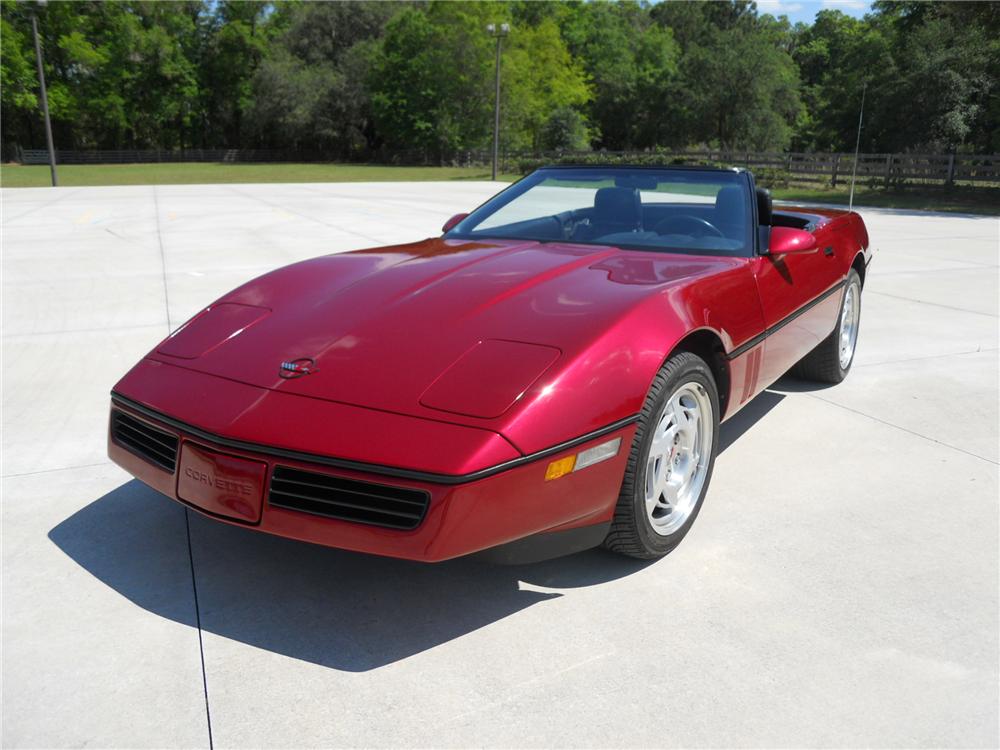 1990 CHEVROLET CORVETTE CONVERTIBLE