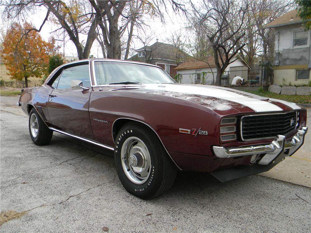 1969 CHEVROLET CAMARO Z/28 RS 2 DOOR COUPE