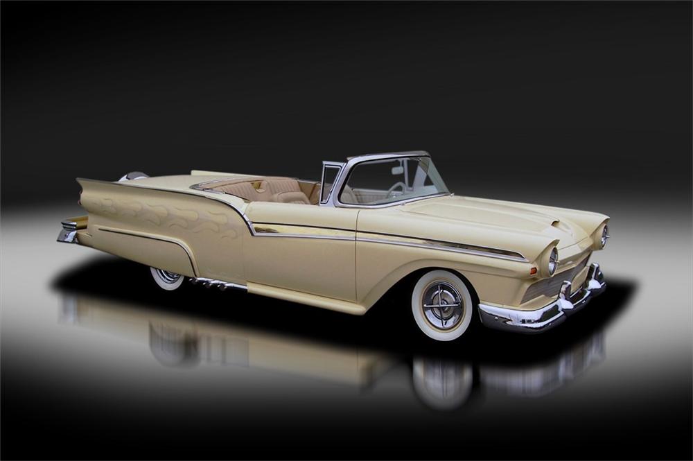 1957 FORD SKYLINER CUSTOM RETRACTABLE HARDTOP