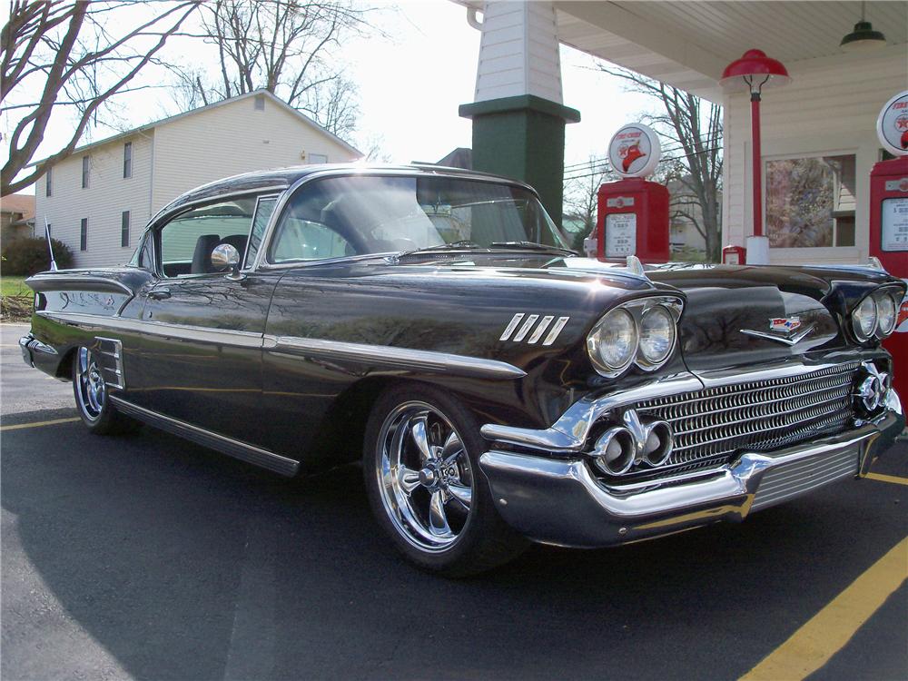 1958 CHEVROLET IMPALA CUSTOM 2 DOOR HARDTOP