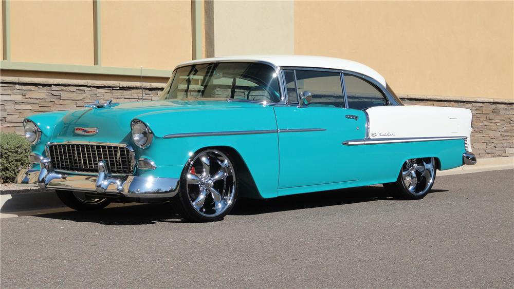 1955 CHEVROLET BEL AIR CUSTOM 2 DOOR HARDTOP