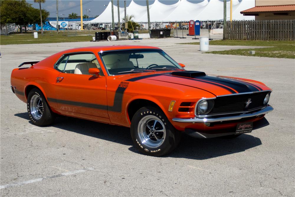 1970 FORD MUSTANG BOSS 302 FASTBACK