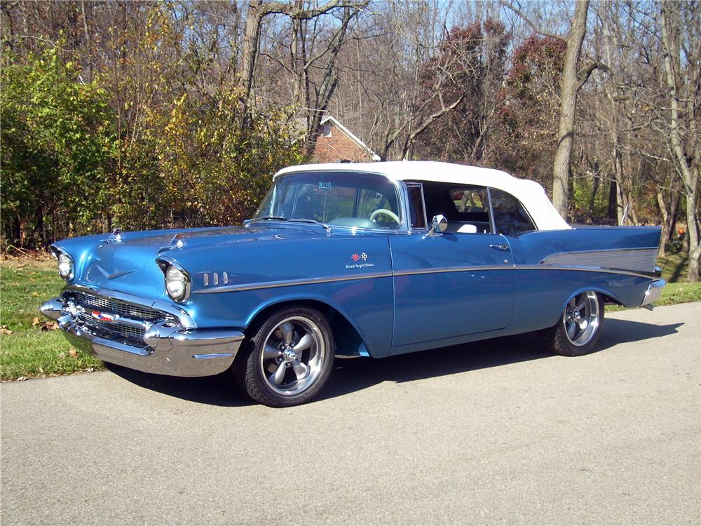 1957 CHEVROLET BEL AIR CUSTOM CONVERTIBLE