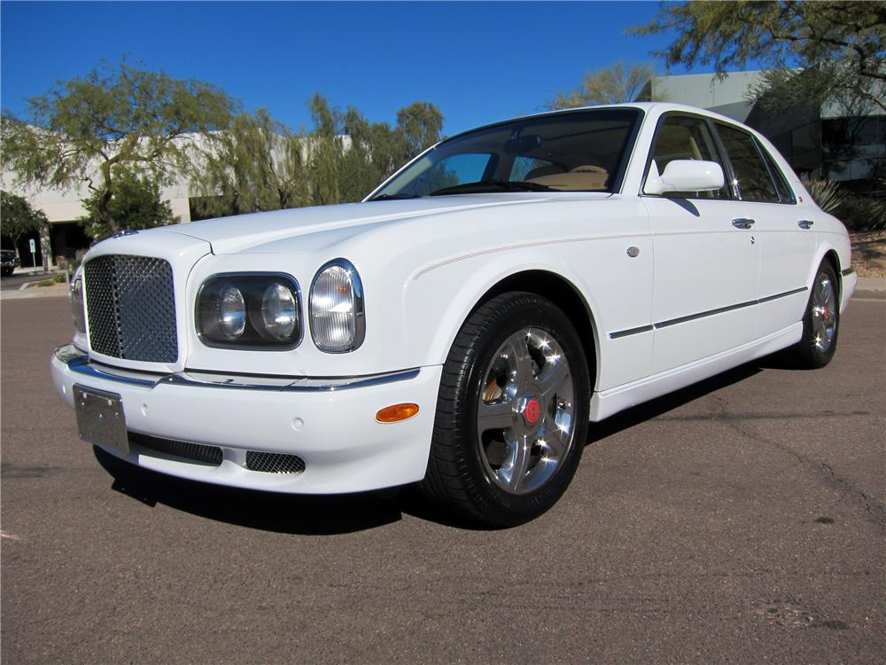 2001 BENTLEY ARNAGE RED LABEL TURBO 4 DOOR SEDAN