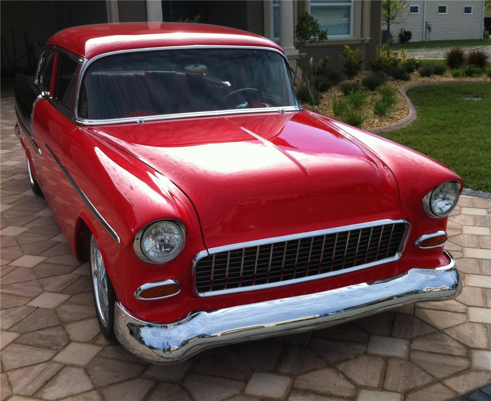 1955 CHEVROLET 150 CUSTOM 2 DOOR SEDAN