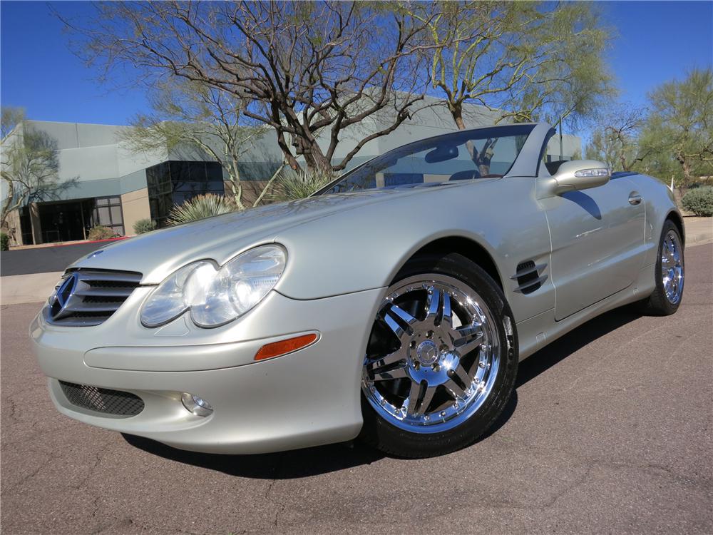 2003 MERCEDES-BENZ 500SL CONVERTIBLE