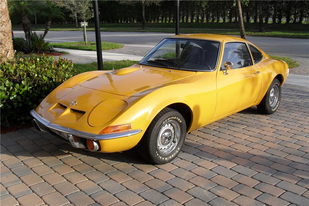 1972 OPEL GT 2 DOOR COUPE