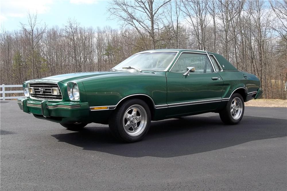 1977 FORD MUSTANG II GHIA 2 DOOR COUPE