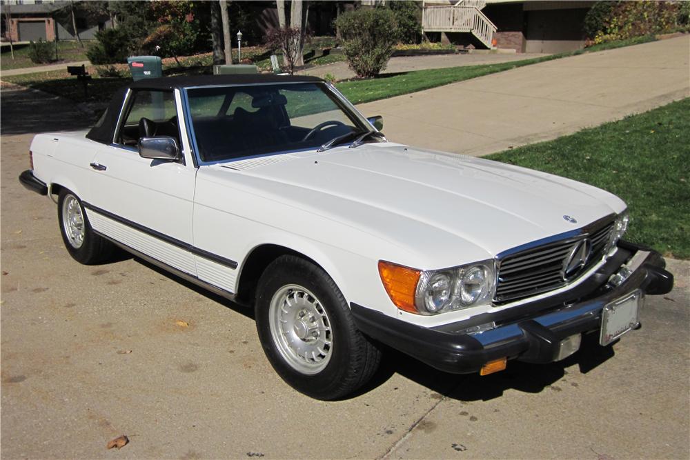 1978 MERCEDES-BENZ 450SL CONVERTIBLE