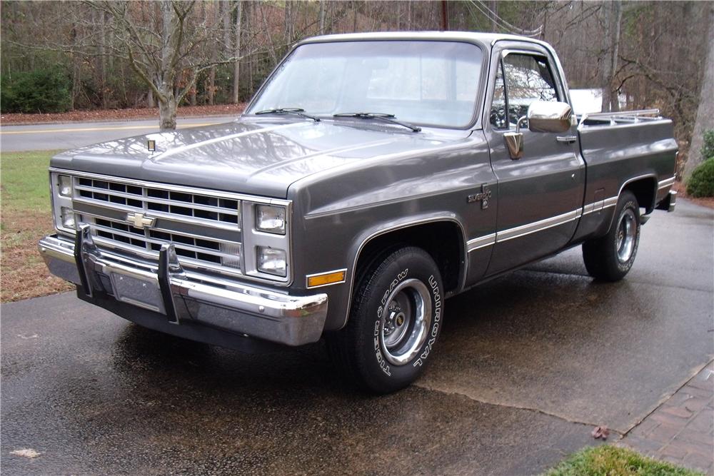 1987 CHEVROLET SILVERADO PICKUP