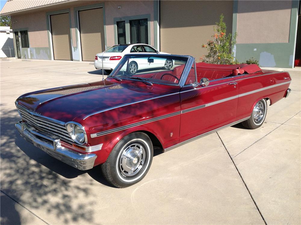 1963 CHEVROLET NOVA SS CONVERTIBLE