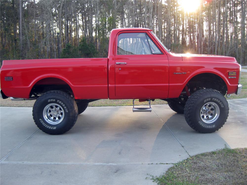 1970 CHEVROLET K10 CUSTOM 4X4 PICKUP