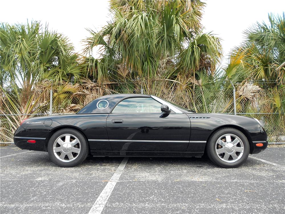 2002 FORD THUNDERBIRD CONVERTIBLE