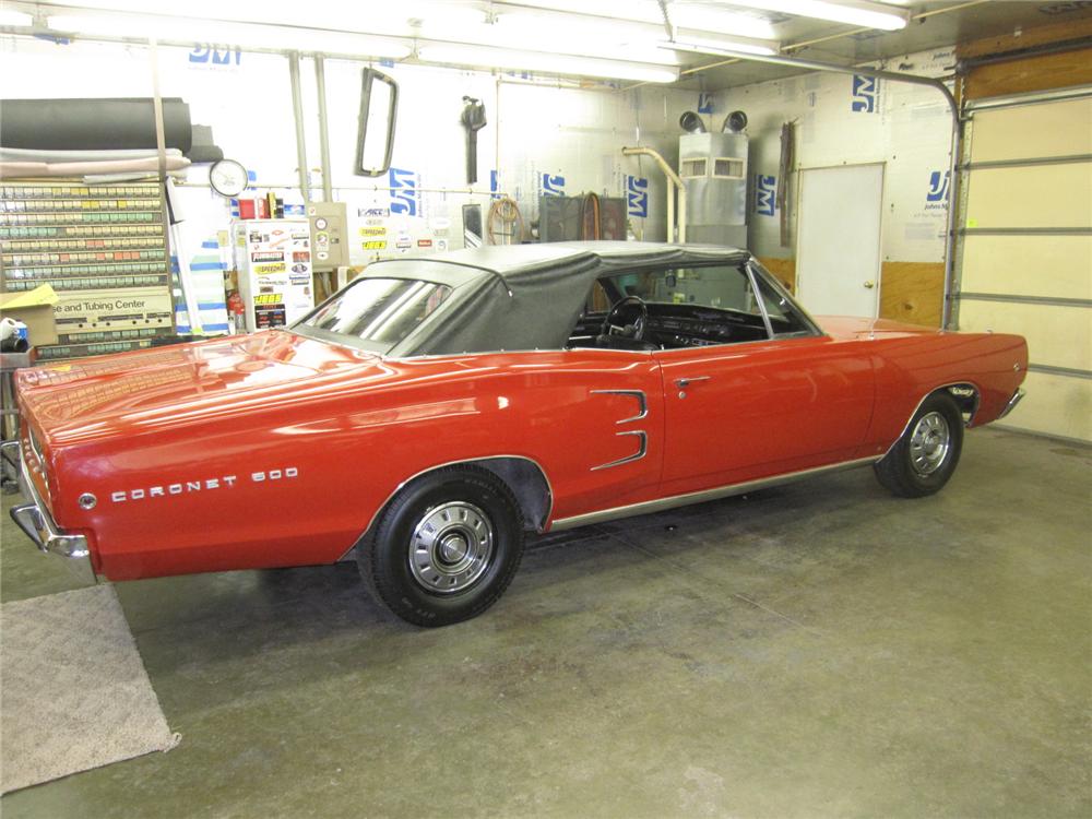 1968 DODGE CORONET 500 CONVERTIBLE