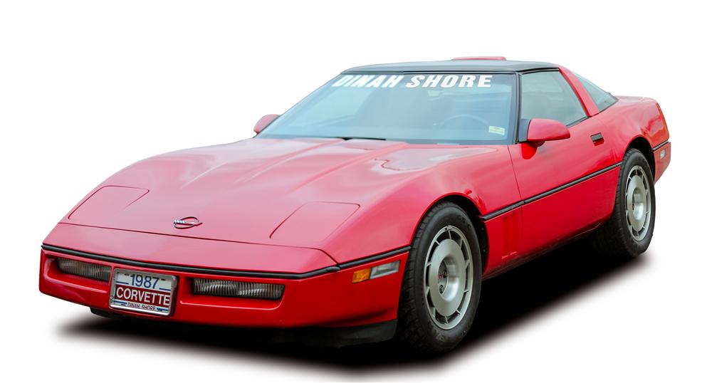 1987 CHEVROLET CORVETTE 2 DOOR COUPE