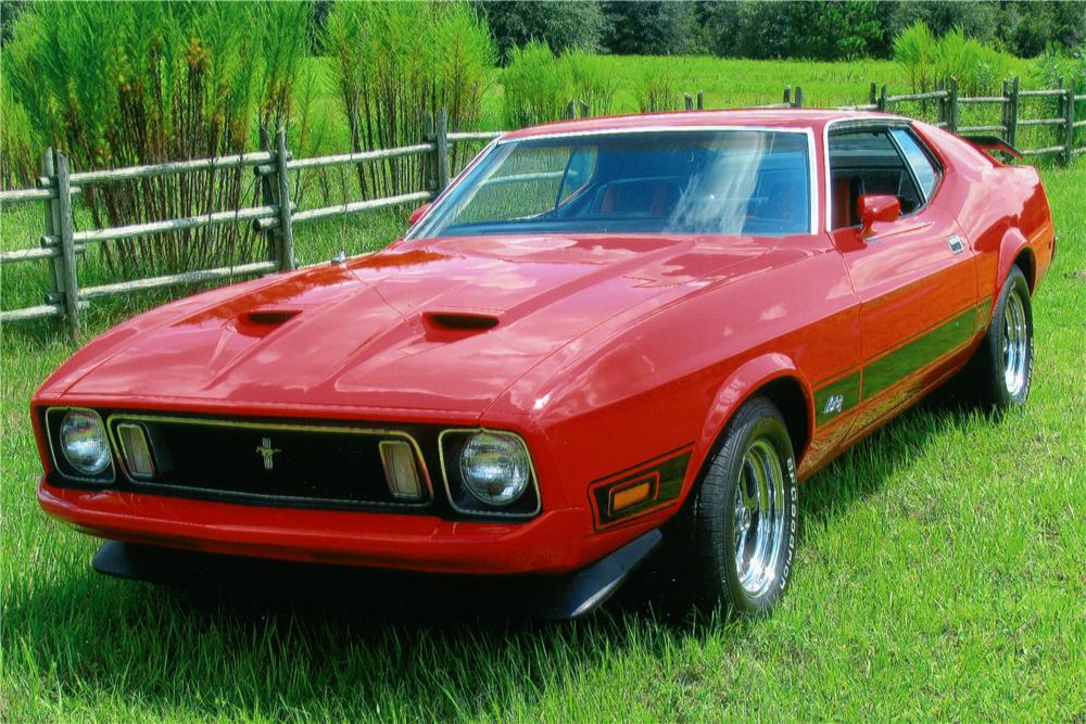 1973 FORD MUSTANG MACH 1 FASTBACK