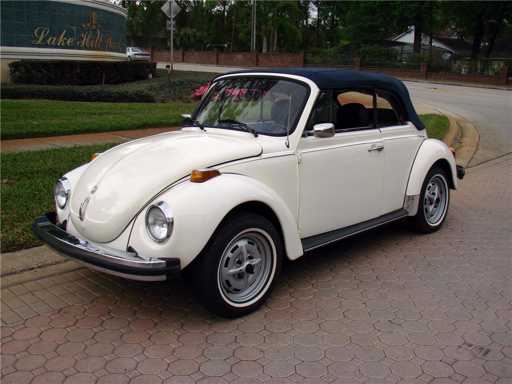 1978 VOLKSWAGEN BEETLE CONVERTIBLE