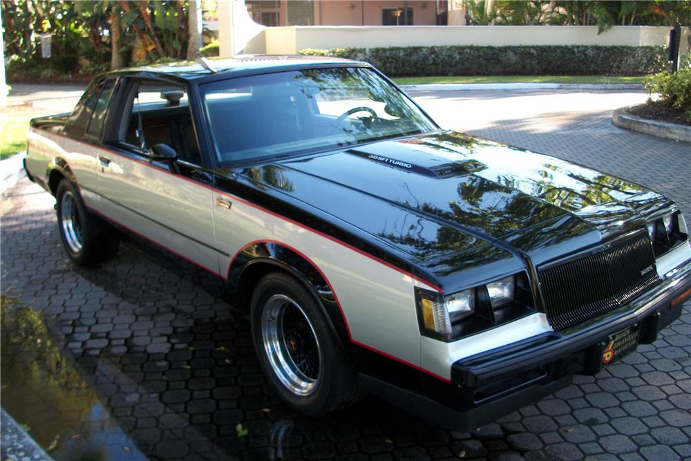 1985 BUICK GRAND NATIONAL 2 DOOR COUPE