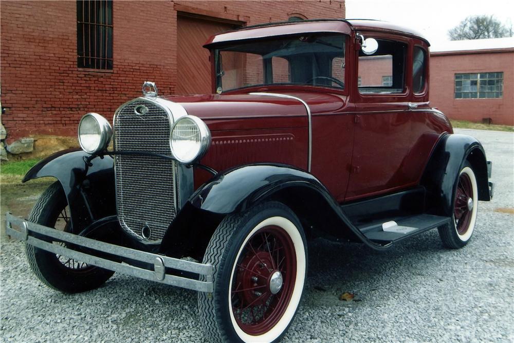 1931 FORD MODEL A 2 DOOR SEDAN