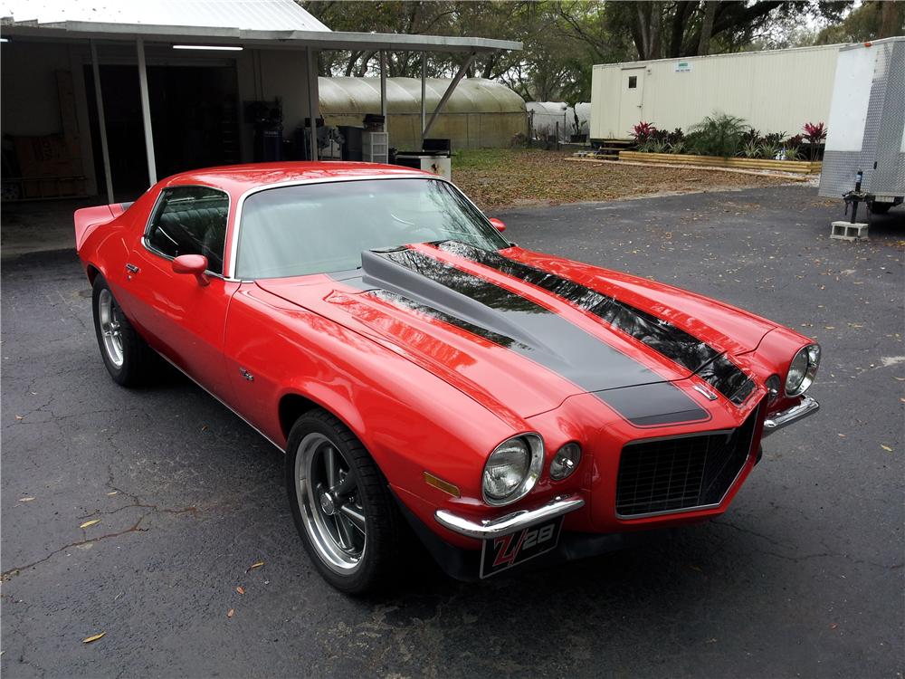 1971 CHEVROLET CAMARO CUSTOM 2 DOOR COUPE