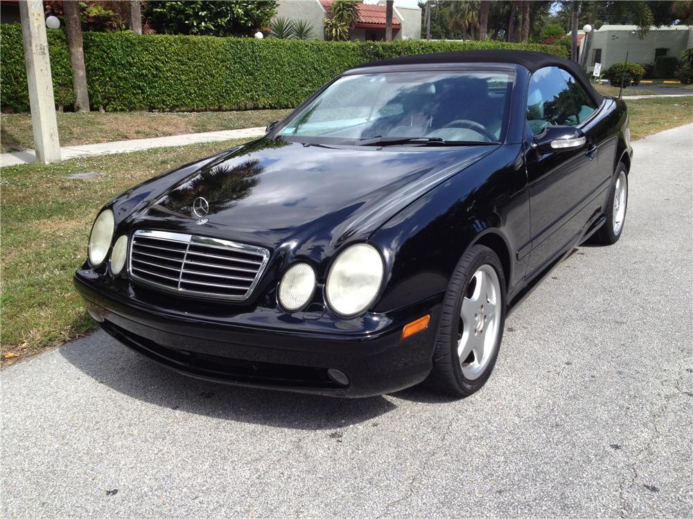2001 MERCEDES-BENZ CLK430 CABRIOLET