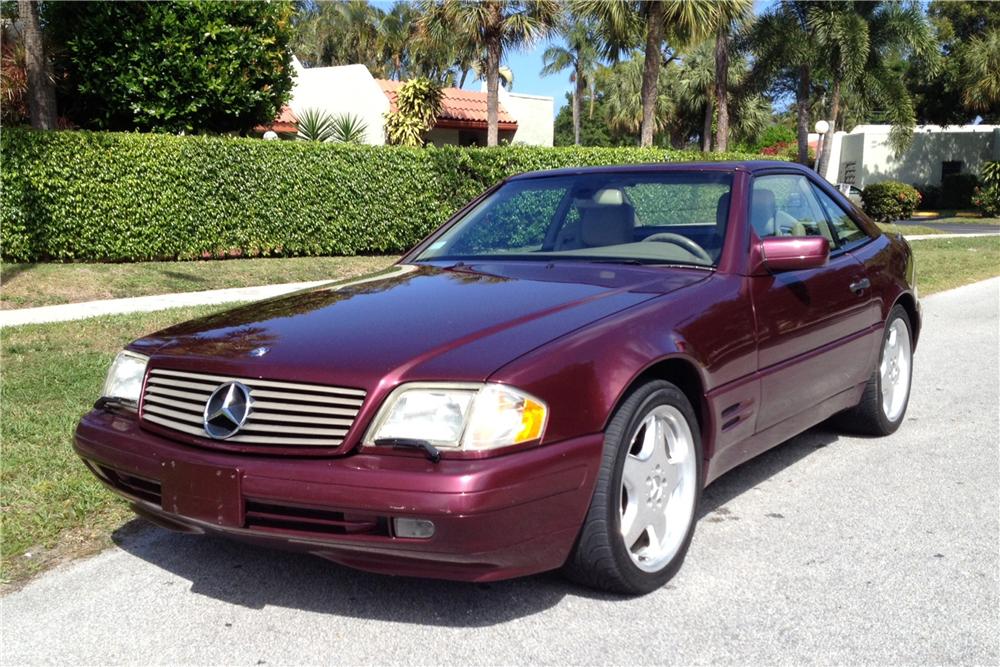 1998 MERCEDES-BENZ SL500 CONVERTIBLE