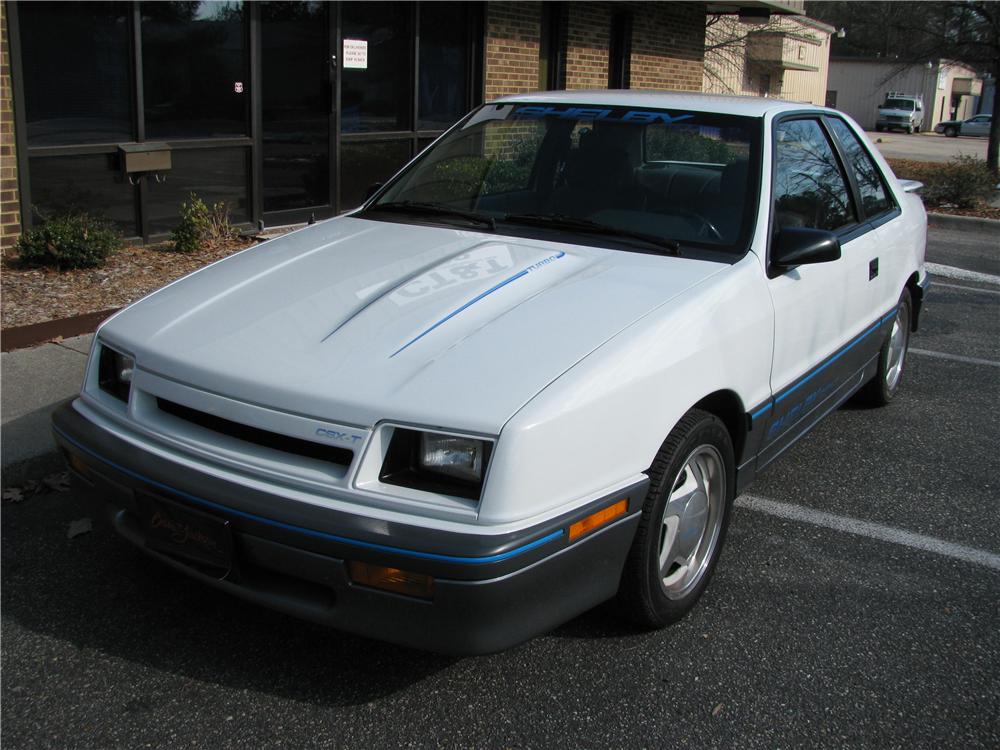 1988 DODGE SHADOW SHELBY CSX-T 2 DOOR COUPE