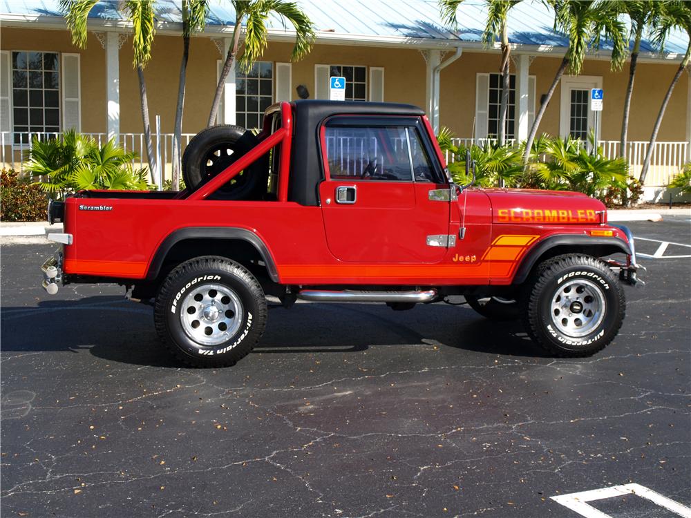 1983 JEEP CJ-8 SCRAMBLER PICKUP