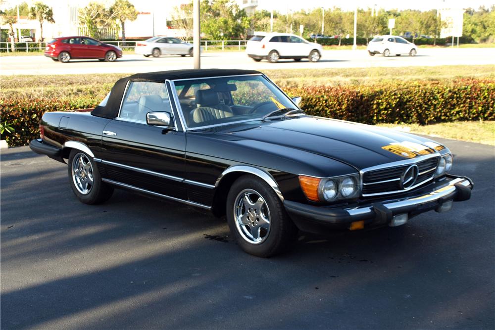 1983 MERCEDES-BENZ 380SL CONVERTIBLE