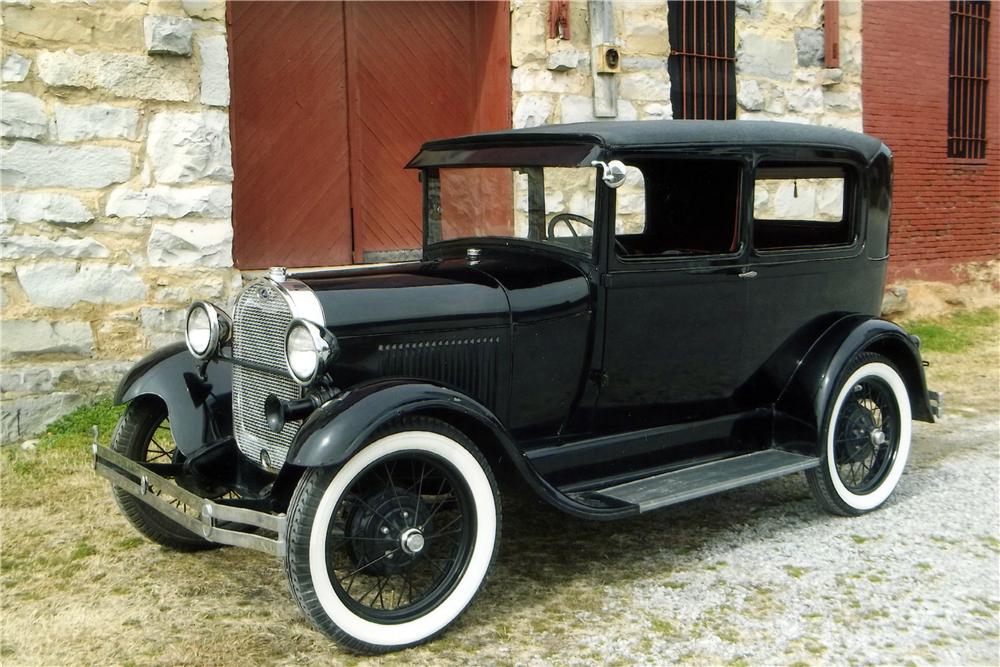 1929 FORD MODEL A 2 DOOR SEDAN