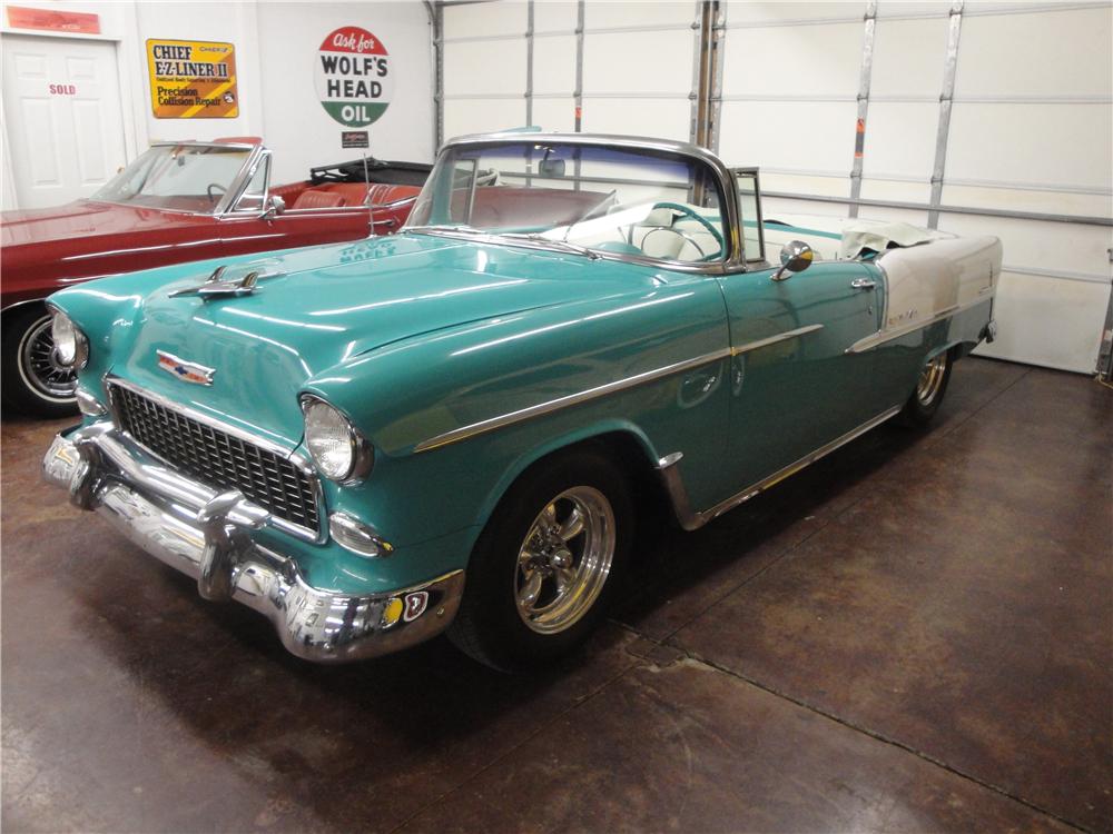 1955 CHEVROLET BEL AIR CUSTOM CONVERTIBLE