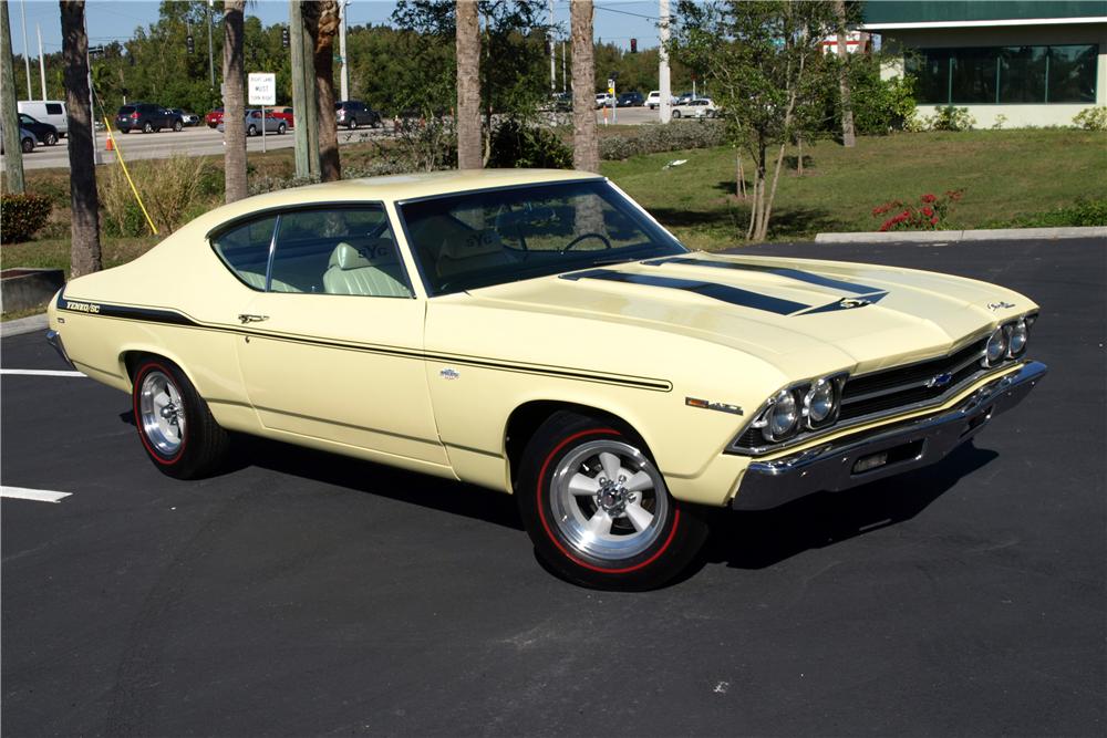 1969 CHEVROLET CHEVELLE CUSTOM COUPE