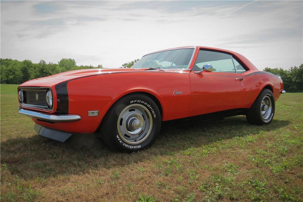 1968 CHEVROLET CAMARO CUSTOM 2 DOOR COUPE