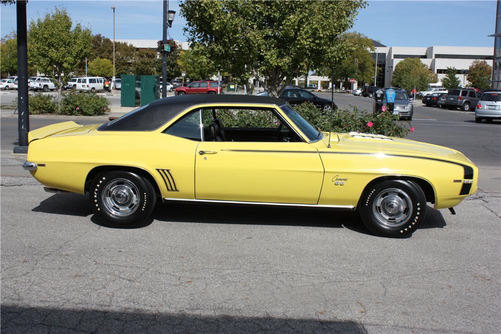 1969 CHEVROLET CAMARO SS 2 DOOR COUPE