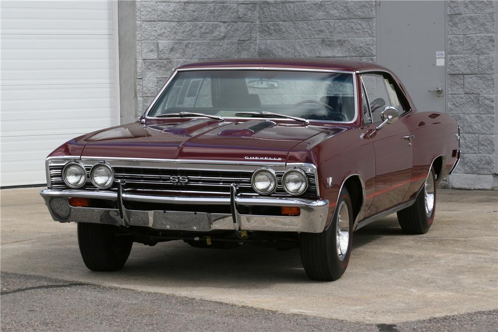 1967 CHEVROLET CHEVELLE SS 396 2 DOOR COUPE