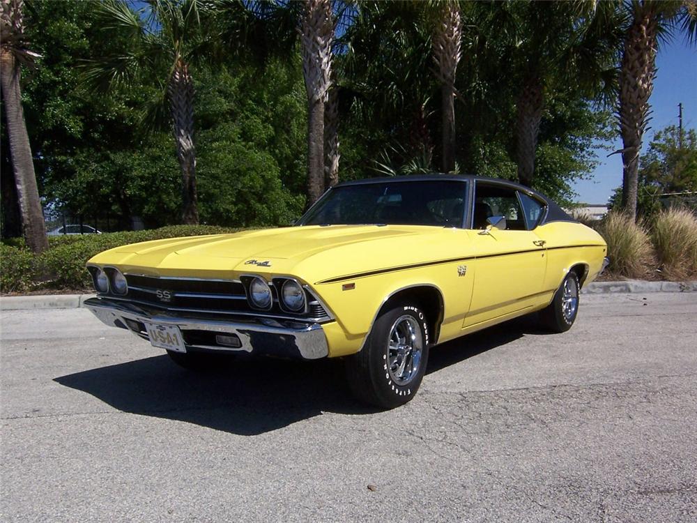 1969 CHEVROLET CHEVELLE SS 396 2 DOOR