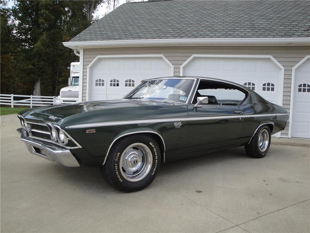 1969 CHEVROLET CHEVELLE MALIBU 2 DOOR HARDTOP