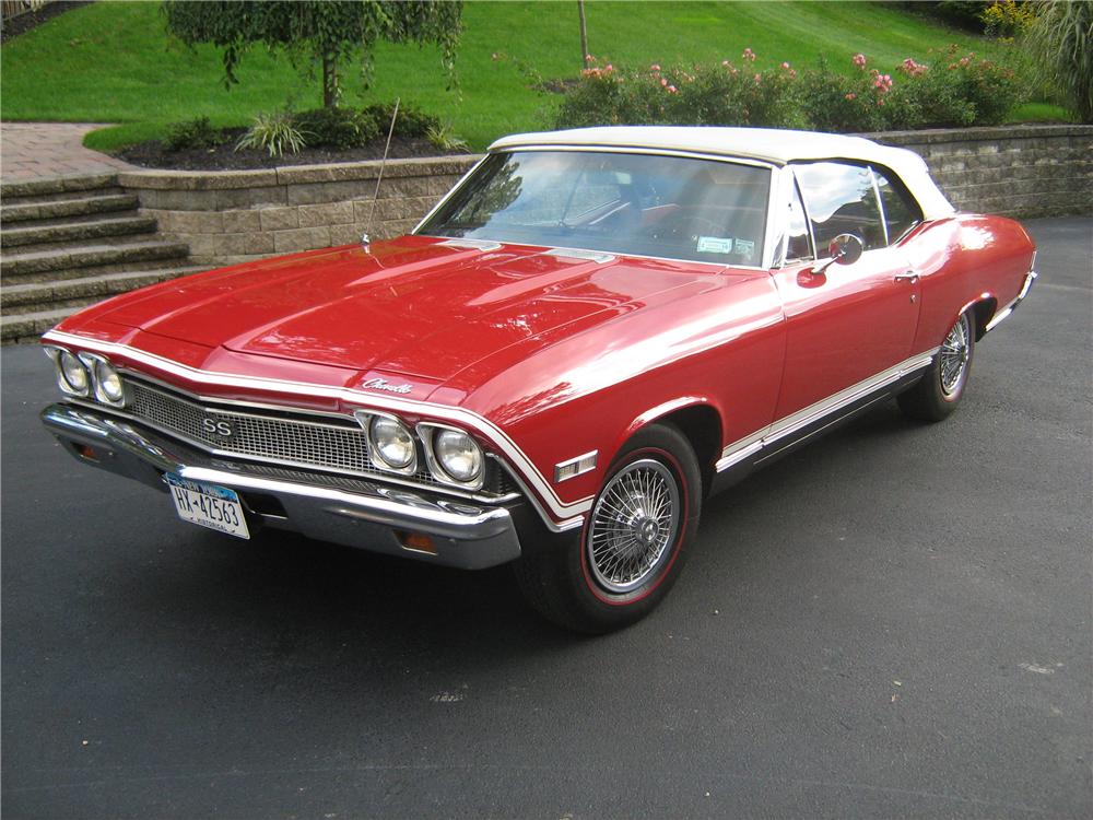 1968 CHEVROLET CHEVELLE SS 396 CONVERTIBLE