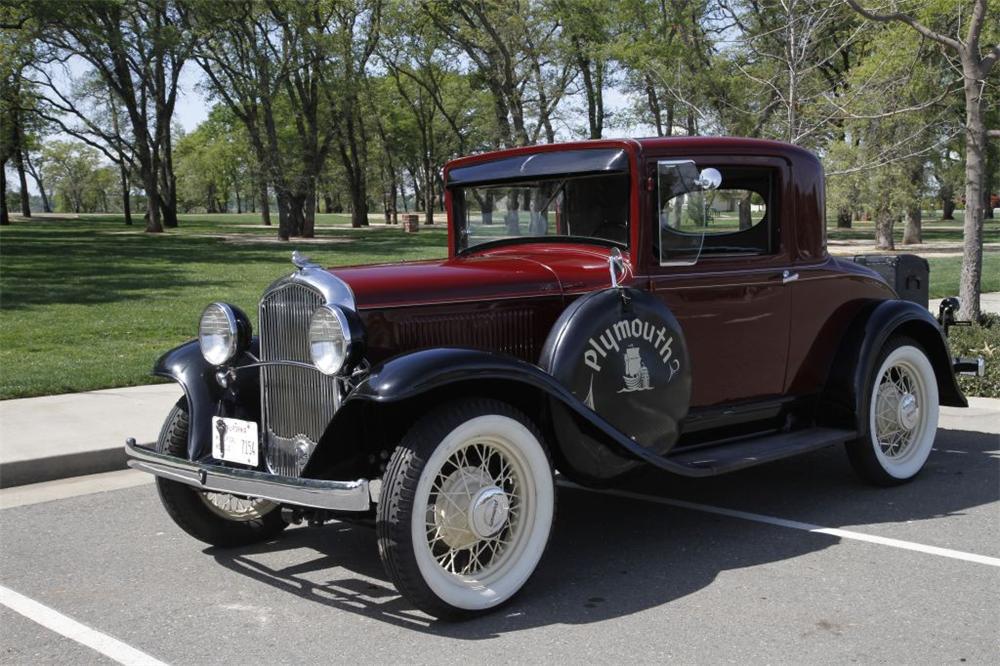 1932 PLYMOUTH 2 DOOR COUPE