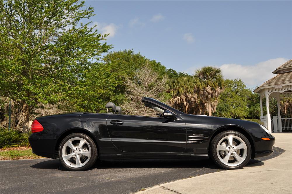 2003 MERCEDES-BENZ SL500 CONVERTIBLE