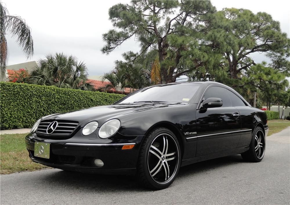 2002 MERCEDES-BENZ CL600 COUPE