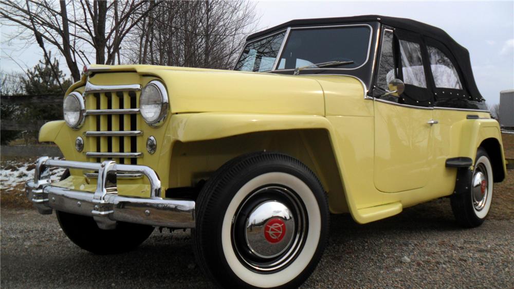 1950 WILLYS JEEPSTER CONVERTIBLE