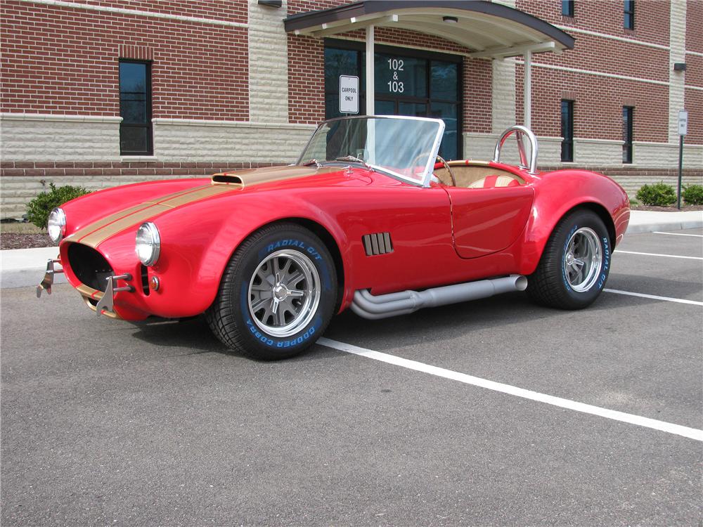 1967 SHELBY COBRA RE-CREATION ROADSTER